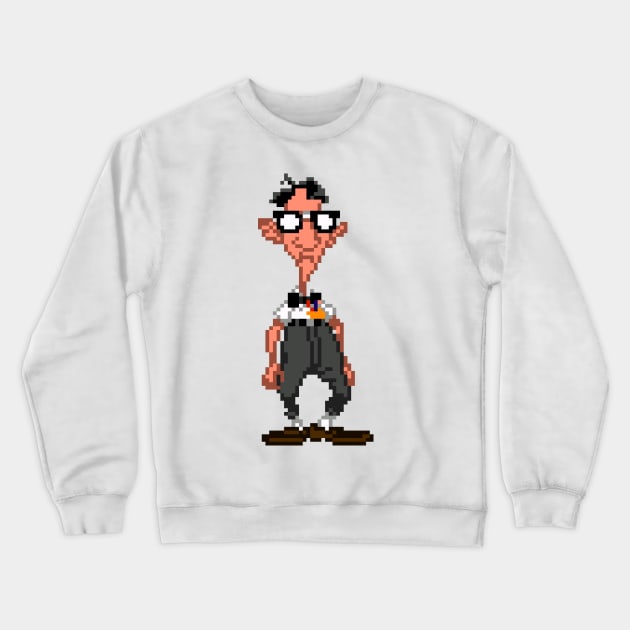 Day of the Tentacle - Bernard Crewneck Sweatshirt by goatboyjr